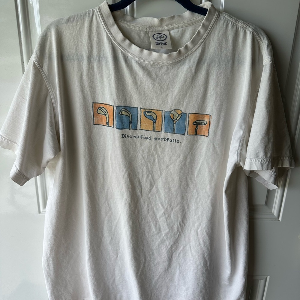 Life Is Good tee shirt